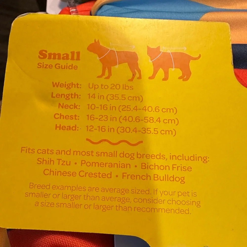 Sun squad, pet/dog‎ cooling pet vest top shirt size small NWT